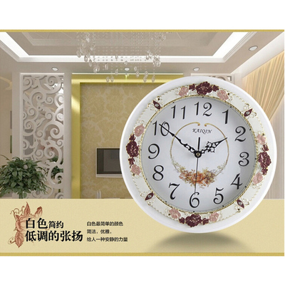 [凯琴凯琴欧式复古经典简约实木挂钟丽声静音机芯特价销售1168] 欧式实木,丽声机芯,理想家居 自由行
